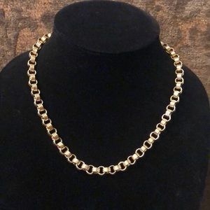 Givenchy Vintage Chain Link Gold Necklace
